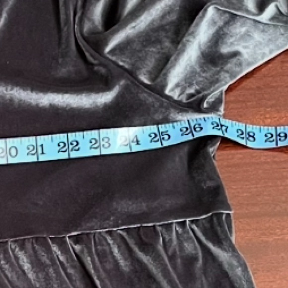 NWOT Comfy Purple Velvet Button down Blouse - Picture 5 of 5